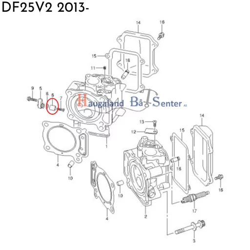 ANODE, PROTECT. DF2,5 DF25/K6- Suzuki Marine