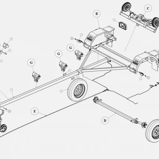 Støpselholder ettermont påløp stål BK-HENGEREN