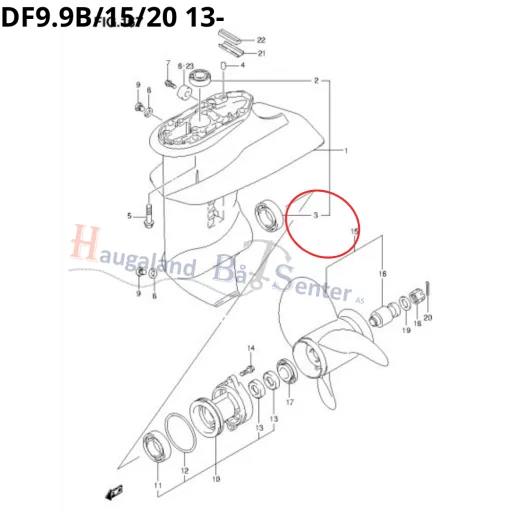 BEARING - Suzuki Marine
