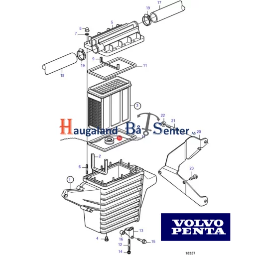TETNINGSRING VOLVO PENTA 858979