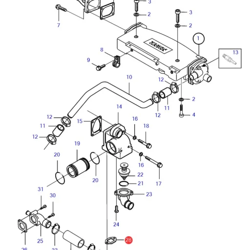 PACKNING VOLVO PENTA 888820
