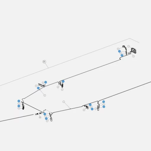 Gummihette Flatkabel Aspöck BK-HENGEREN