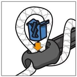 Unimer U-kloss fortøyningskompensator 520 mm 16/20mm