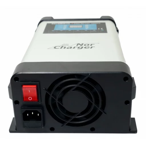 NOR CHARGER Pro Serie Elektronisk Batterilader 12V 40A - 2 Kanaler