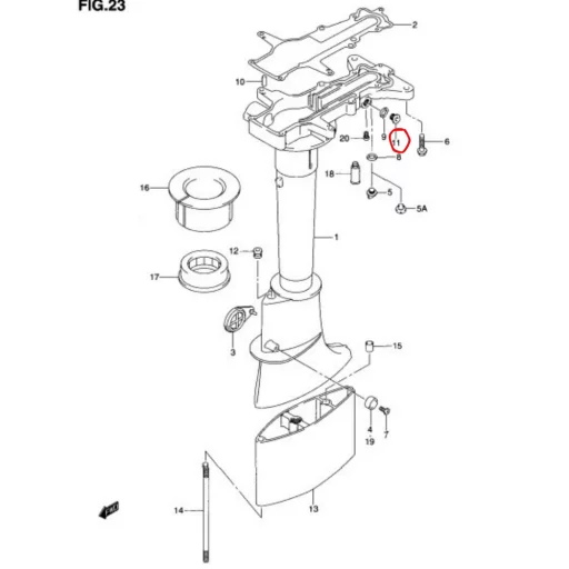 PLUG SUZUKI MARINE
