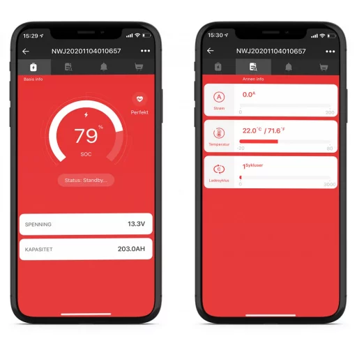 SKANBATT Lithium HEAT PRO 'Ultra' 12V 120AH - CAN Bus - 300A (3s) - 8 års garanti