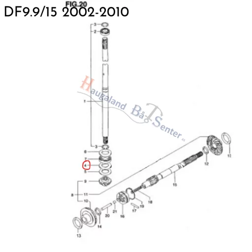WASHER SUZUKI MARINE