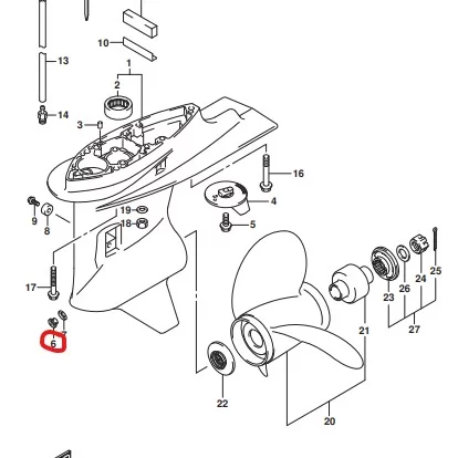 PLUG (10X7.5) -SUZUKI MARINE