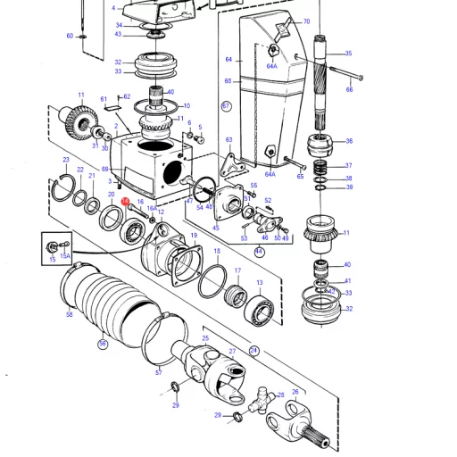 RULLAGER VOLVO PENTA 183247