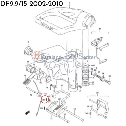 PIN SUZUKI -SUZUKI MARINE