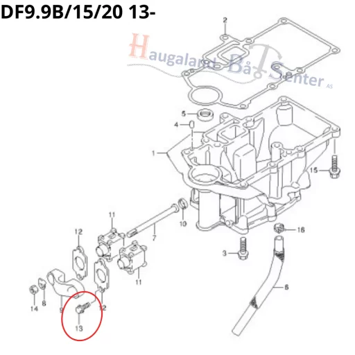 BOLT (8X22) -Suzuki Marine