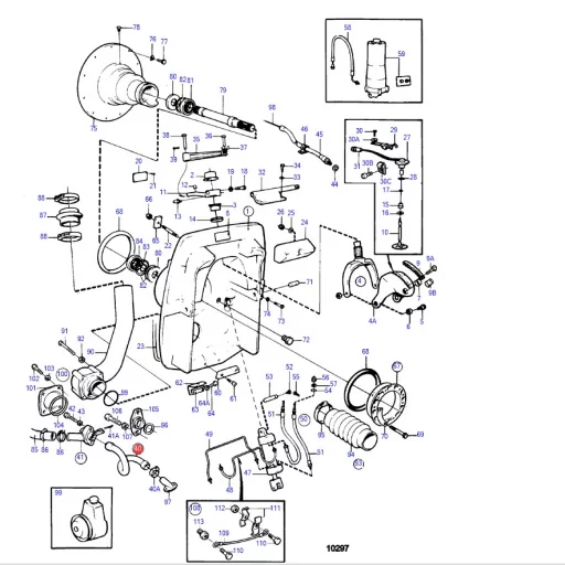 SLANGE KIT VOLVO PENTA 876632