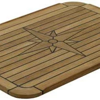 Bordplate Nautic Star, rektangulært 50 x 75 cm