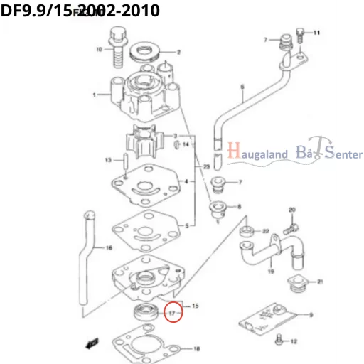 OIL SEAL SUZUKI MARINE