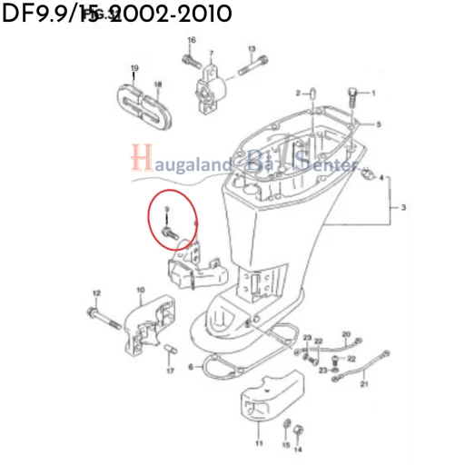 BOLT (8X22) -Suzuki Marine