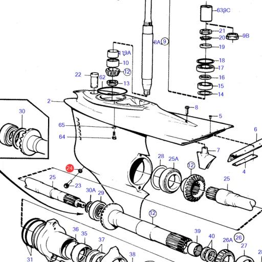 O-RING Volvo Penta 955974