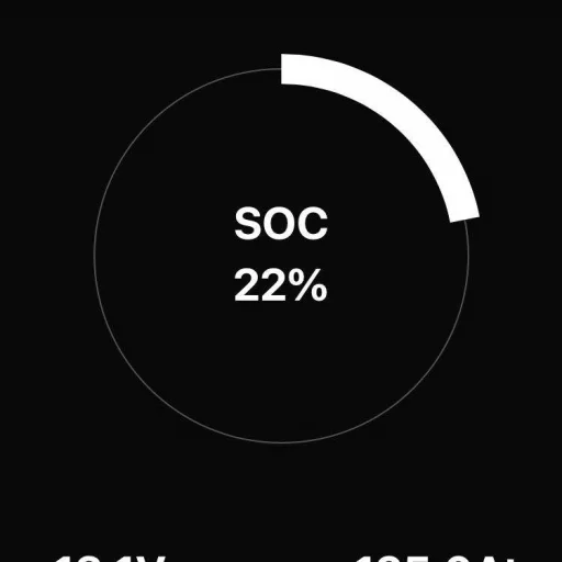 SKANBATT Bluetooth Lithium Batteri 12V 125AH 150A BMS - 8års garanti