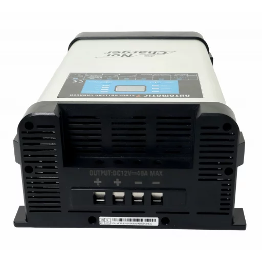 NOR CHARGER Pro Serie Elektronisk Batterilader 12V 40A - 2 Kanaler