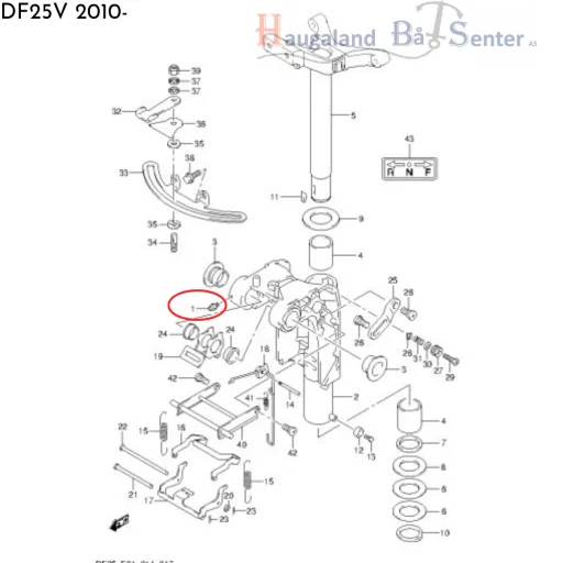 NIPPEL GREASE W/TRANSOM(S) -SUZUKI MARINE