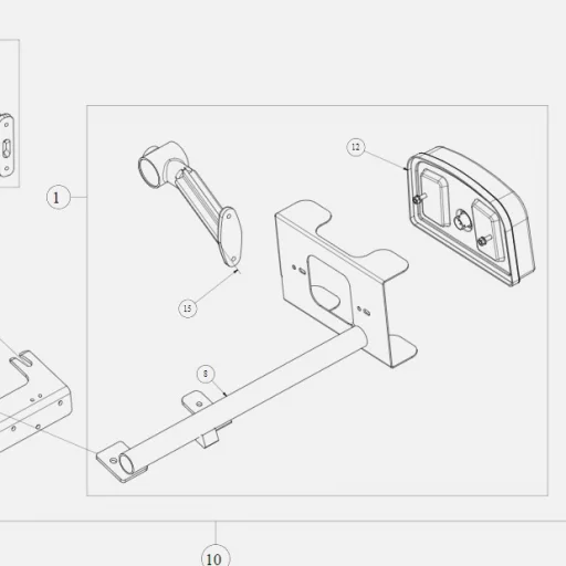 Bolt 10x30 BK-HENGEREN