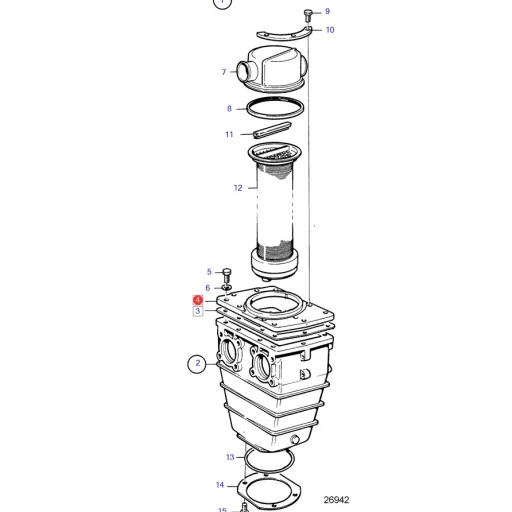 LOCK VARMEVEKSLER VOLVO PENTA 848145