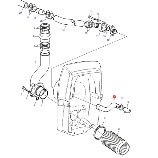 SLANGE KIT VOLVO PENTA 876632