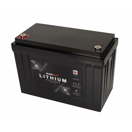 SKANBATT Lithium Batteri 12V 100AH 150A BMS