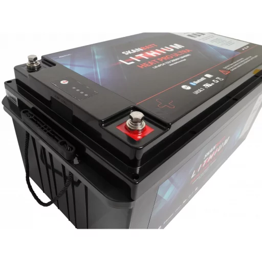 SKANBATT Lithium HEAT PRO Ultra 12V 300AH - CAN Bus - 400A (<3s) - 8 års garanti