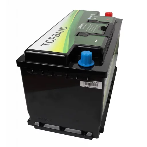 TOPBAND Lithium HEAT PRO - 12V 100AH - 100A BMS - BOBIL - Bluetooth og Varme (TOP-HEAT-RV)