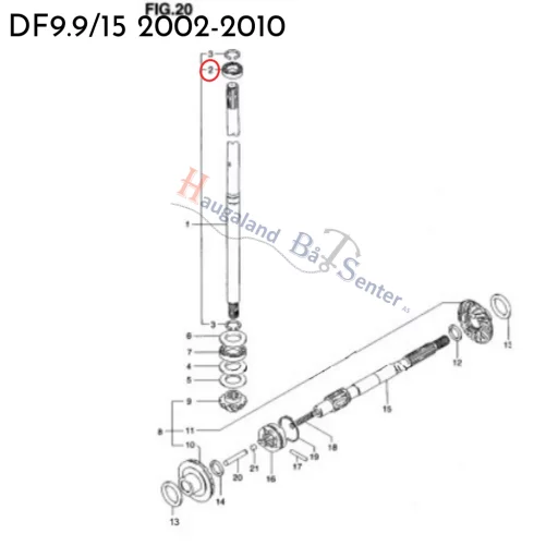 BEARING Suzuki Marine
