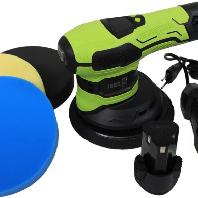 1852 Batteridrevet poleringsmaskin 12V m/2 batterier