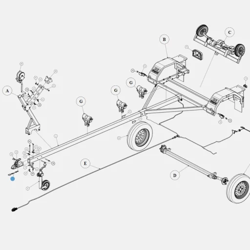 Sikkerhetswire Ubremset Henger BK-HENGEREN