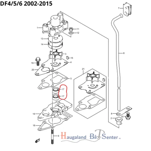 OIL SEAL -SUZUKI MARINE