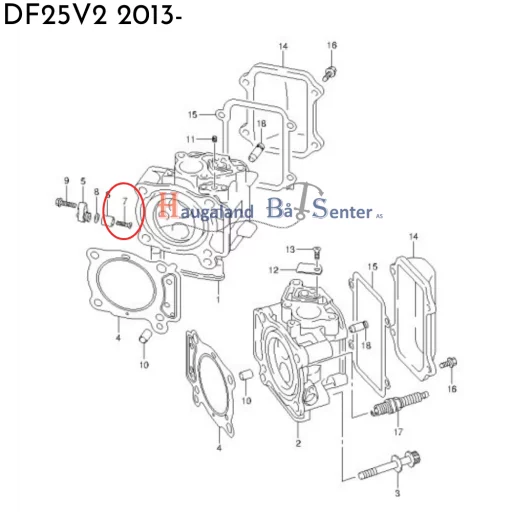 SCREW,5X20 -SUZUKI MARINE