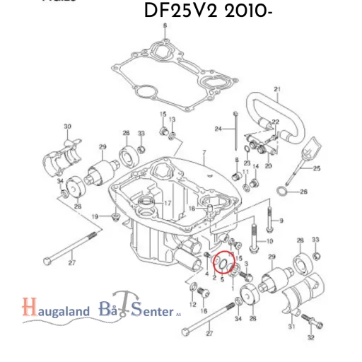 O-RING,D:1.9,ID:21.8 -SUZUKI MARINE