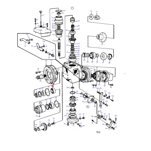 RULLAGER VOLVO PENTA 183247