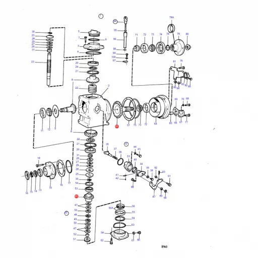 GEAR SET volvo penta 854284 / 824565