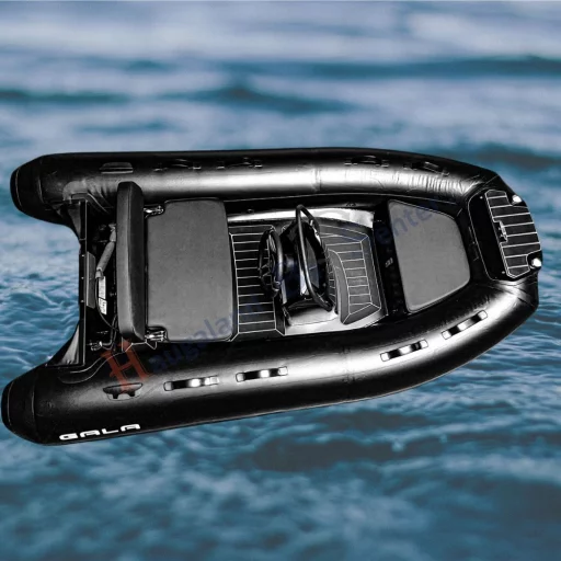 GALA 300 DELUXE Hvit skrog, sort tube