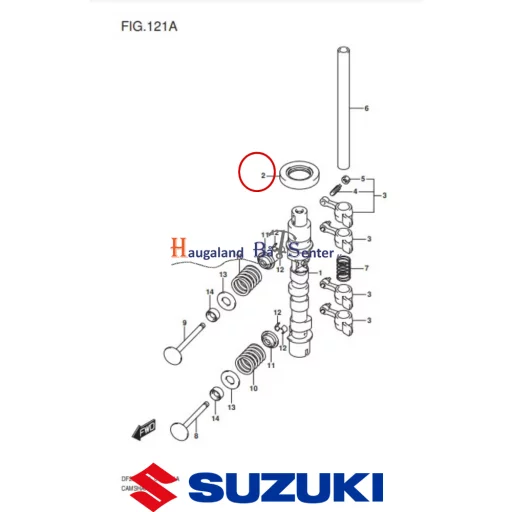 OIL SEAL LH (25X44X7) -SUZUKI