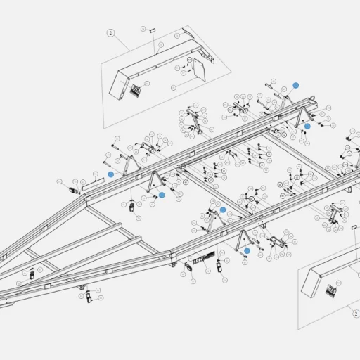 Vuggeholder 24-26' trekant BK-HENGEREN
