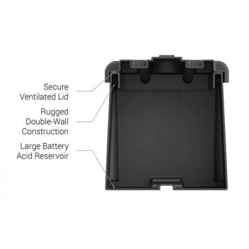 Batterikasse 538x243x281mm (innvendig)