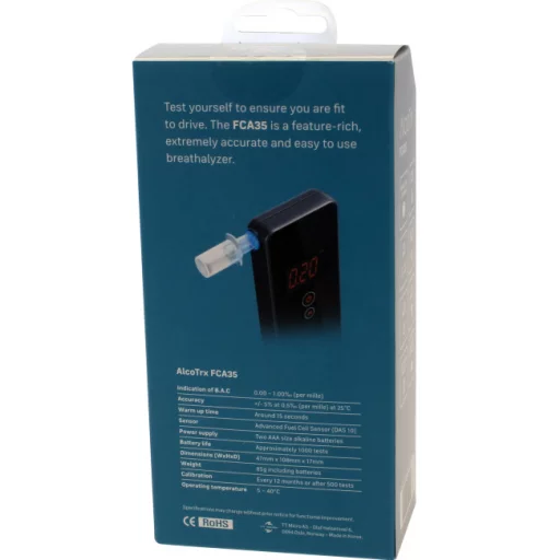 Promilletester AlcoTrx FCA35