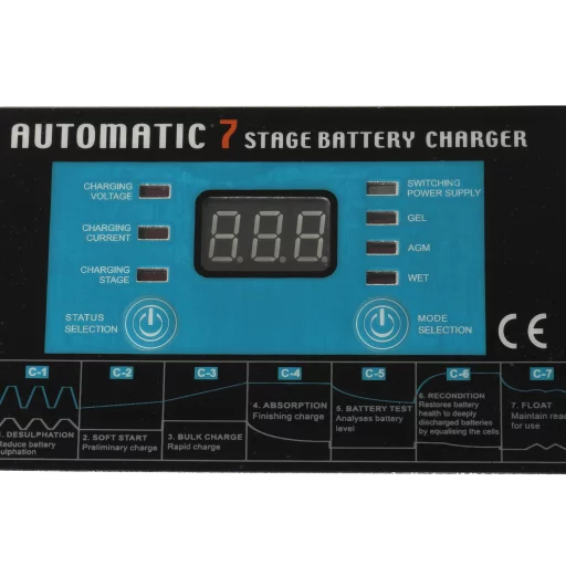 NOR CHARGER Pro Serie Elektronisk Batterilader 12V 20A 2-kanaler
