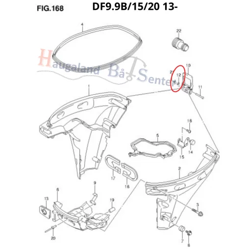 WASHER (4.2X11X1) -SUZUKI MARINE