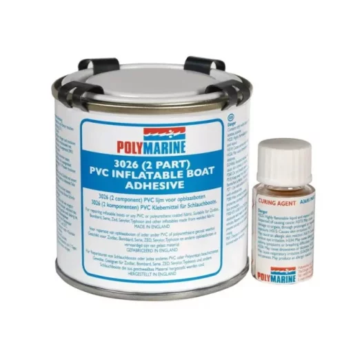 Polymarine PVC Adhesive - Lim til PVC gummibåter PVC LIM, 2-KOMP., 250 ML.