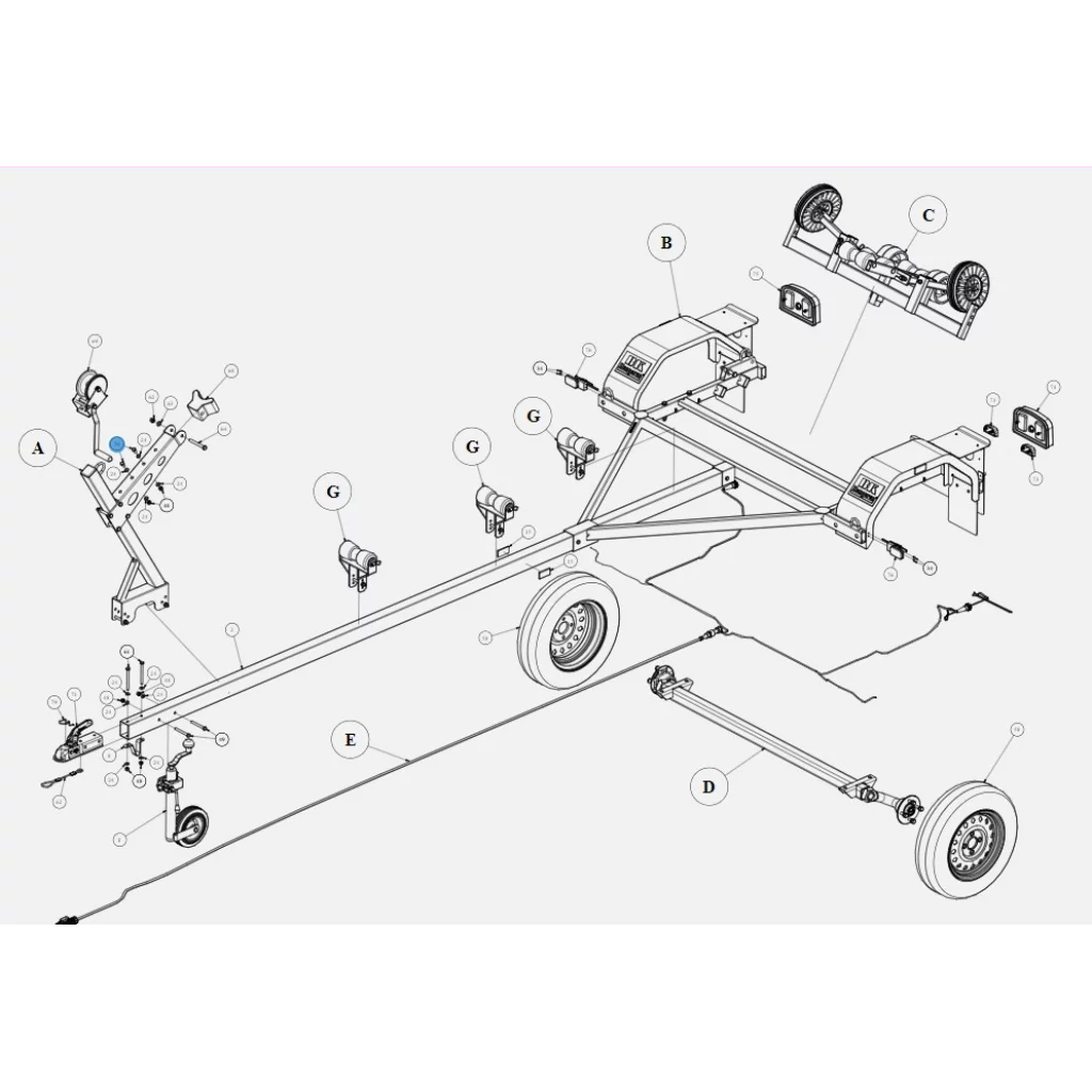 Bolt 8x20 BK-HENGEREN
