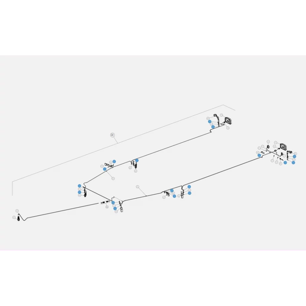 Gummihette Flatkabel Aspöck BK-HENGEREN