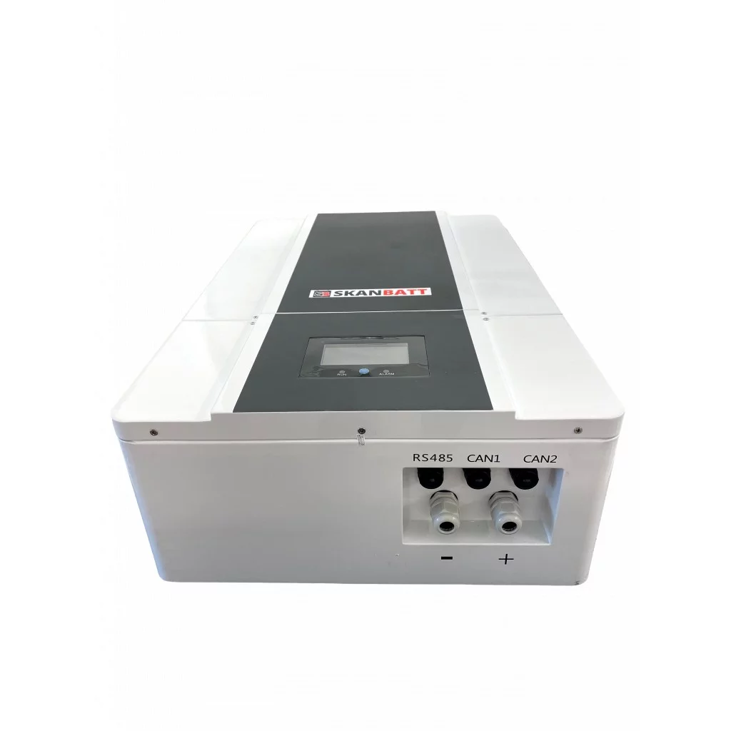 SKANBATT PowerWall LiFePO4 51,2V 120Ah - 6,144kWt - WIFI - HEAT