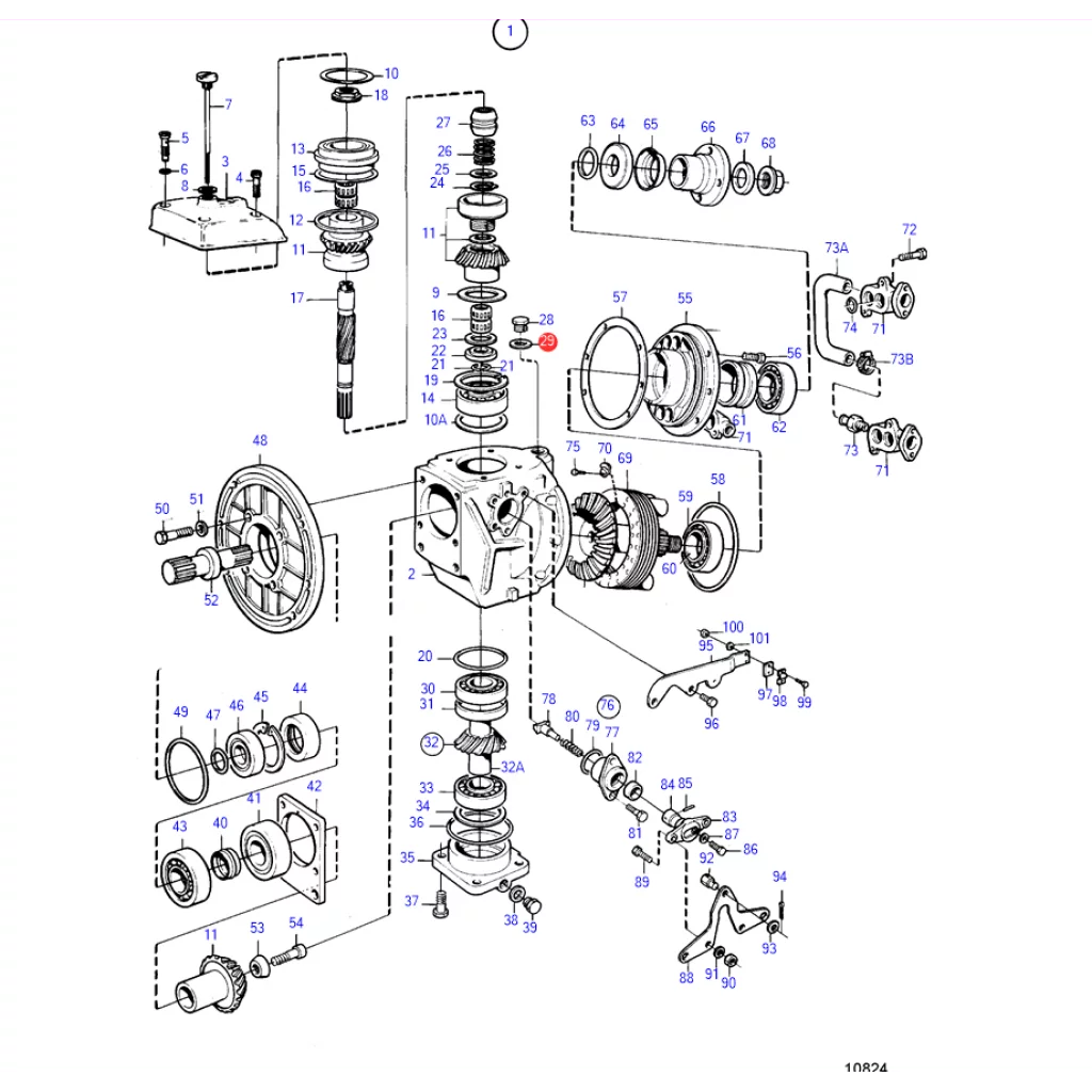 PACKNING VOLVO PENTA 897682