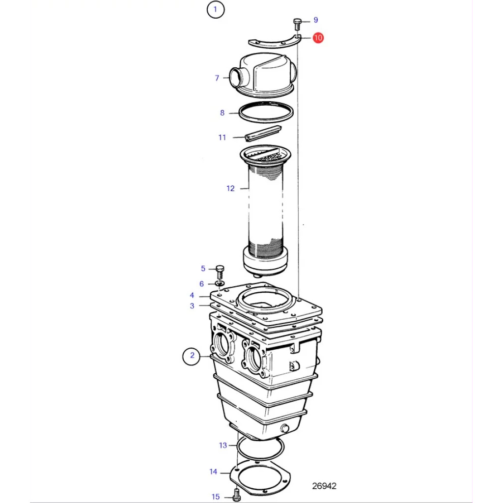 KLEMMERING VOLVO PENTA 847567